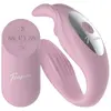 Teazers   Bunny Vibromasseur Couple avec Télécommande   Rose