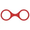 EasyToys - Menottes flexibles en silicone - Rouge