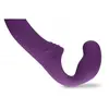 EasyToys - Gode-ceinture vibrant sans harnais - Violet