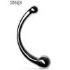 Sinner - Gode pour point G en métal The Curvey