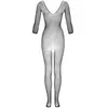 Besired Catsuit Vaera Avec Entrejambe Ouvert - Noir