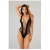 Besired Body avec entrejambe ouverte  Leana - Noir