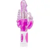 EasyToys - Vibro rabbit avec simulateur anal et clitoridien - Rose