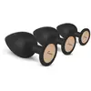 Teazers - Set de 3 plugs anaux - Noir