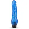 EasyToys Jelly Infinity - Vibromasseur réaliste - Bleu
