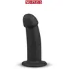 No-Parts - Godemiché Charlie 14,5 cm - Noir