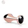 Rosy Gold - Plug anal en aluminium - Rose