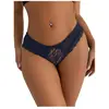 Christine String en dentelle - Bleu
