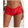 Christine Slip en dentelle - Rouge