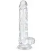 EasyToys Godemiché en gel avec testicules - 19 cm