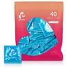 EasyGlide - Préservatifs nervurés et stimulants "Ribs and Dots" - 40 pièces