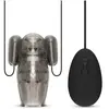 EasyToys Manchon de pénis vibrant avec télécommande - Grand