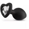 EasyToys Online Only Plug Anal avec Diamant - Noir
