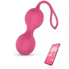 EasyToys EasyConnect - Boules de Kegel vibrantes Stella contrôlées par application