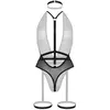 Christine Body en maille sans entrejambe Gwen - Noir