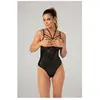 Christine Body Wetlook Gemma - Noir