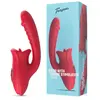 Teazers - Dildo avec stimulateur de clitoris - Rouge
