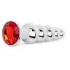 EasyToys Online Only Plug Anal avec Pierre Précieuse - Rouge
