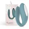 Bloom - The Jasmine Vibromasseur en forme de C - Vert