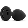 EasyToys Online Only Plug Anal avec Cristal - Noir