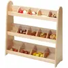 Educo Jeu d'imitation - Petite étagère marchande - en bois - jeu Montessori