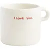 Anna + Nina - Tasse I Love You Crème taille unique