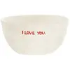 Anna + Nina - Bol I Love You Crème taille unique