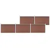 vidaXL Clôture de jardin WPC 872x106 cm Marron