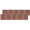 vidaXL Clôture de jardin WPC 1737x186 cm Marron