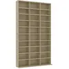 vidaXL Armoire à CD Chêne sonoma 102x16x177,5 cm Bois d'ingénierie