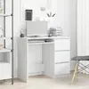 vidaXL Bureau Blanc 90x45x76 cm Aggloméré