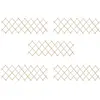 vidaXL Clôture à treillis 5 pcs Bois de sapin 180x60 cm