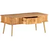 vidaXL Table basse 100x50x40 cm Bois d'acacia massif