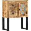 vidaXL Buffet 60 x 30 x 76 cm Bois de manguier massif