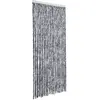 vidaXL Moustiquaire Argenté 90x220 cm Chenille