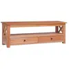 vidaXL Meuble TV 120 x 30 x 40 cm Bois d'acajou massif