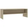 vidaXL Meuble TV Chêne sonoma 120 x 40 x 40 cm Aggloméré