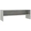 vidaXL Meuble TV Gris béton 120 x 40 x 40 cm Aggloméré