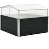 vidaXL Tuinkas 100x100x77 cm gegalvaniseerd staal antraciet45724
