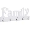 vidaXL Porte-manteau mural FAMILY 74x29,5 cm