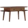 vidaXL Table basse 100x50x46 cm Bois d'acacia solide