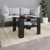 vidaXL Table basse Noir 60 x 60 x 42 cm Aggloméré