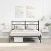 vidaXL Tables de chevet flottantes 2 pcs Blanc 40x30x15 cm Aggloméré