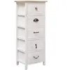 vidaXL Armoire latérale 35x25x87 cm Bois de Paulownia