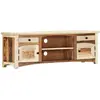 vidaXL Meuble TV 120 x 30 x 40 cm Bois de récupération massif