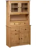 vidaXL Buffet haut 93x40,5x180 cm Pin Gamme Panama