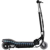 vidaXL Trottinette électrique avec LED 120 W Noir