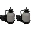 vidaXL Pompes à filtre à sable 2 pcs 600 W 17000 l/h