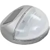 vidaXL Lampes solaires murales à LED d'extérieur 24 pcs Rond Argenté