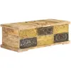 Vidaxl - Table basse 100 x 50 x 35 cm Bois de manguier massif Brun